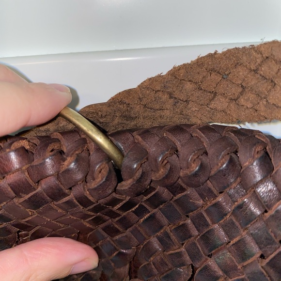 Vintage boho leather fringe bag - Picture 4 of 7